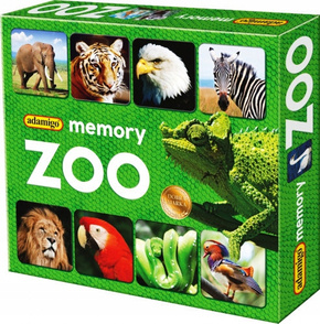 Gra Memory Zoo Pamięciowa Dla Dzieci Pamięć 5+ Adamigo