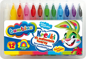 KREDKI DO MALOWANIA TWARZY 12K BAMBINO