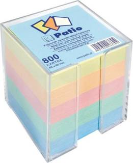 Karteczki kolorowe w pojemniku 10634PTR Patio