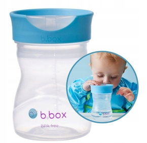 Kubek treningowy, 240 ml, borówkowy, b.box