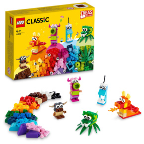 LEGO Classic Kreatywne Potwory 140 el. 4+ 11017