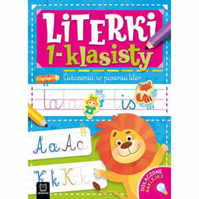 Literki 1-Klasisty Ćwiczenia W Pisaniu Liter + Naklejki Agnieszka Bator 4+