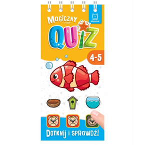 Magiczny Quiz Z Rybką Dotknij i Sprawdź Zabawa 4+ Aksjomat 4037