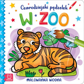 Malowanka Wodna Czarodziejski Pędzelek W Zoo 0+ Aksjomat 3539