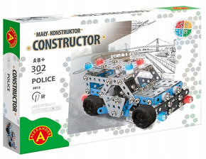 Mały Konstruktor Policja Model Do Montażu 302el. 8+ Alexander 2812