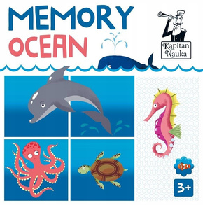 Memory Ocean Spostrzegawczość Zapamiętywanie 3+ Kapitan Nauka