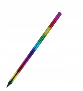 Ołówek Tęczowy Drewniany Trójkątny HB A1 Grand