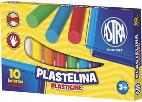 Plastelina Szkolna Dla Dzieci 10 Kolorów 3+ Astra