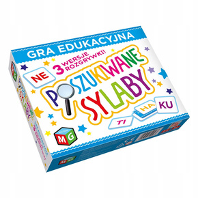 Poszukiwane Sylaby Rodzinna Gra Edukacyjna 5+ Multigra