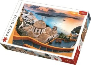 Puzzle 1000 Bajkowe Santorini Krajobraz 10445 Trefl