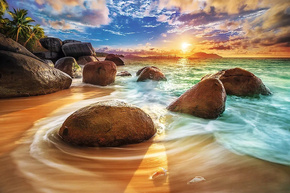 Puzzle 1000 Układanka Plaża SAMUDRA Indie Krajobraz Widok Obraz 12+ Trefl