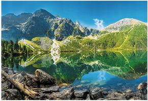 Puzzle 1500 Układanka MORSKIE OKO Krajobraz Widok Góry Jezioro Tatry Trefl