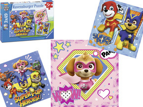 Puzzle 3x49 Psi Patrol Super Pup Heroes Ravensburger