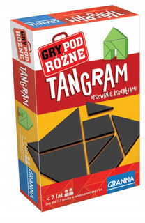 Tangram Rysowanie kształtami - gra podróżna