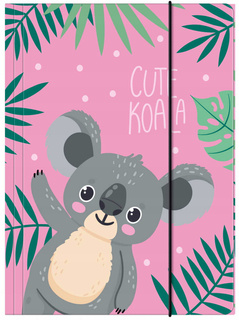 Teczka Z Gumką Szkolna Na Dokumenty Prace Plastyczne Słodka Koala