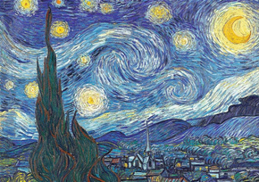 Trefl puzzle 1000el Gwiaździsta Noc van Gogh 10560