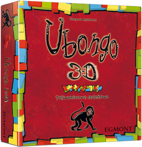 Ubongo 3D Gra Rodzinna Logiczna Łamigłówki Klocki Przestrzenne 8+ Egmont