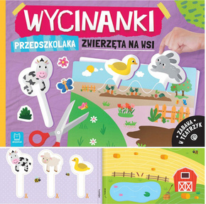 Wycinanki PRZEDSZKOLAKA Zwierzęta NA WSI Zabawa W Teatrzyk Agata Kaczyńska