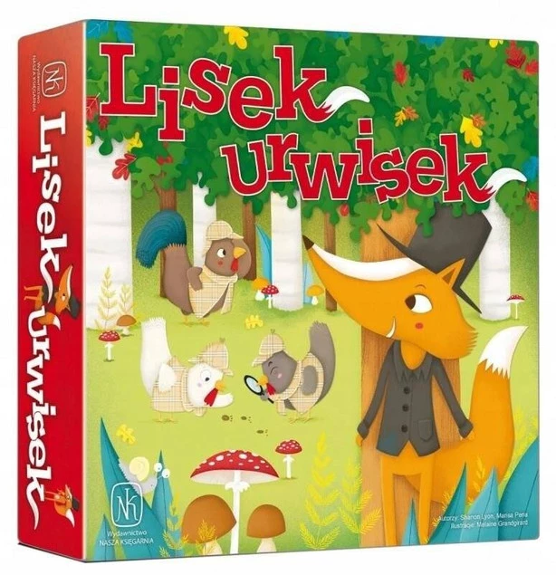 Lisek Urwisek gra planszowa