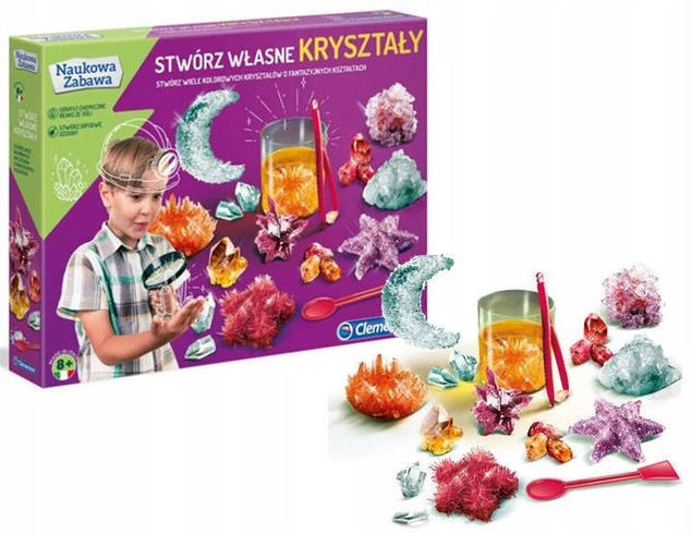 Stwórz Własne Kryształy Clementoni