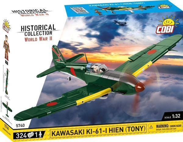 COBI 5740 Historical Collection WWII samolot Kawasaki KI-61-I Hein (Tony) 324kl