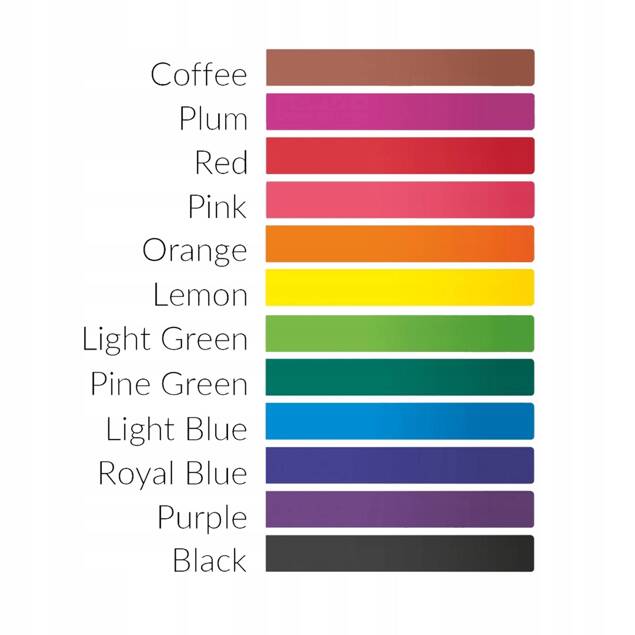 Cienkopisy Wysokiej Jakości Z Plastikową Końcówką 12 Kolorów Colorino