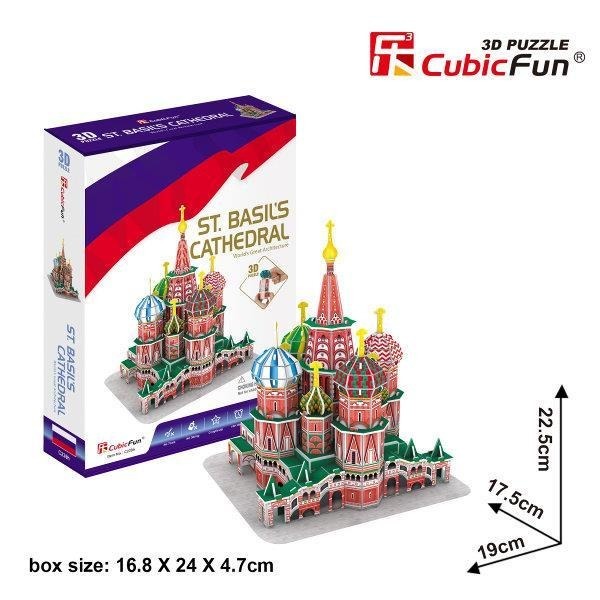 CubicFun puzzle 3D Katedra Św. Piotra 46el 20239