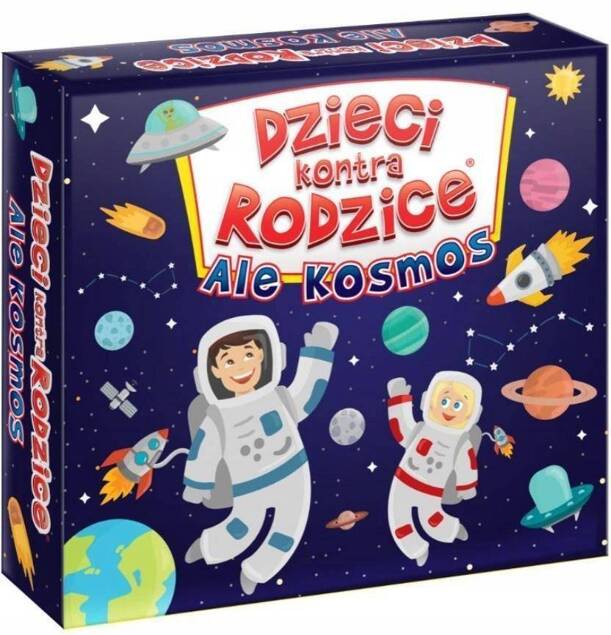 Dzieci Kontra Rodzice Ale Kosmos Rodzinna Gra W Pytania 5+ Kangur