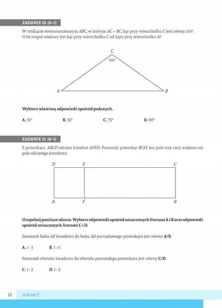 Egzamin Ósmoklasisty ANGIELSKI POLSKI MATEMATYKA Arkusze Egzaminacyjne SBM