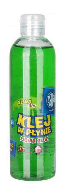 Klej W Płynie Uniwersalny Do SLIME ZIELONY 250ml Astra