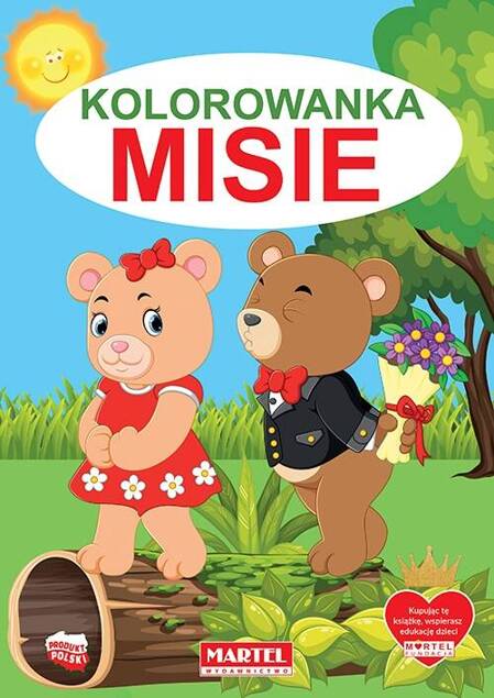 Kolorowanka Malowanka Misie Martel