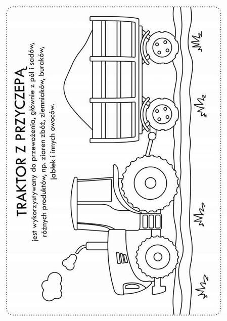Kolorowanka Pojazdy Na Wsi + Naklejki BooksAndFun