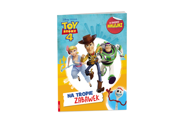 Książka Toy Story 4. Na tropie zabawek. STX-9101