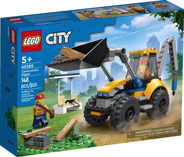LEGO City Koparka 148el. 5+ 60385