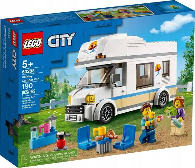 LEGO City Wakacyjny Kamper 190el. 5+ 60283