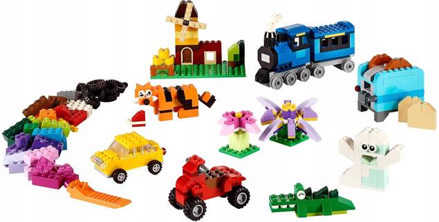 LEGO Classic Kreatywne Klocki Średnie Pudełko 484el. 4-99+ 10696