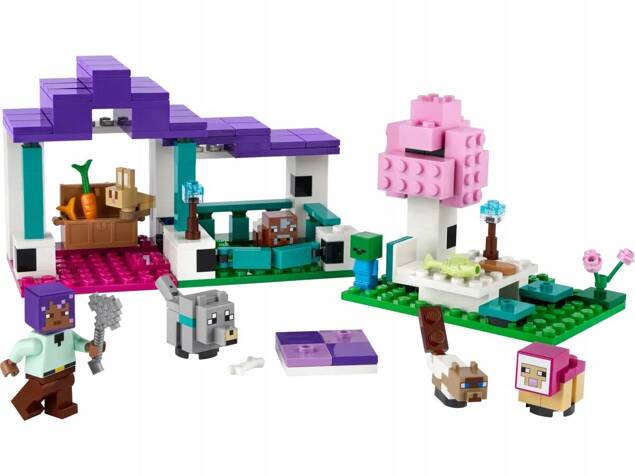 LEGO Minecraft Rezerwat Zwierząt 206 el. 7+ 21253