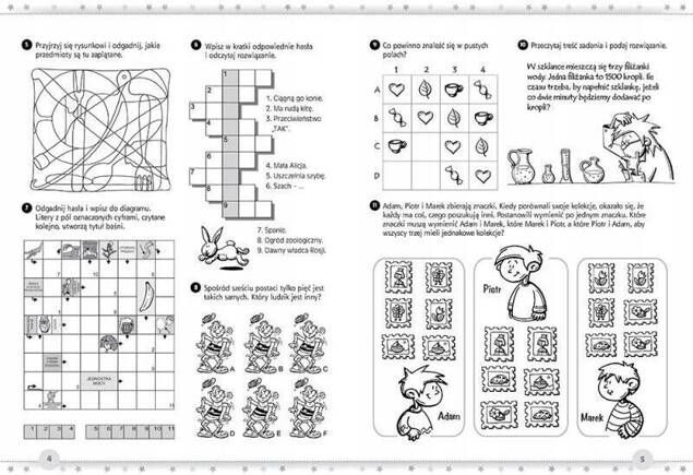 Łamigłówki Na Wszystkie Dni W Roku 365 Zadań 8-12 Lat Zadania Aksjomat