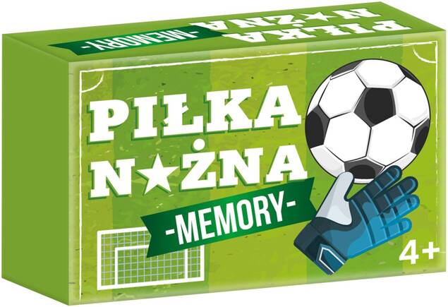 Memory Piłka Nożna Rodzinna Gra Pamięciowa 4+ Kangur OUTLET