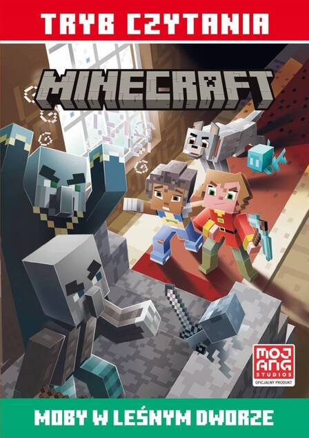 Minecraft Moby W Leśnym Dworze Tryb Czytania 7+ HarperKids