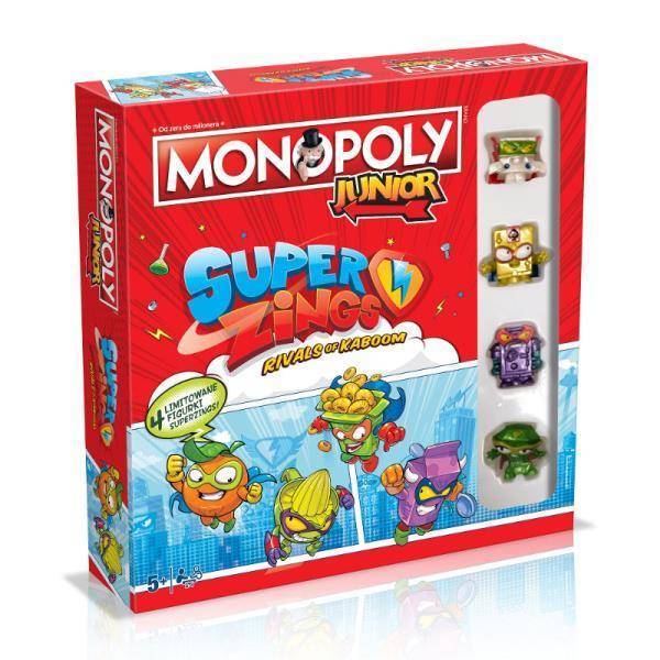 Monopoly Junior Super Zings WINNING MOVES