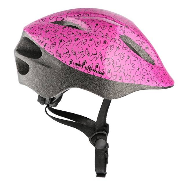 NILS EXTREME RÓŻOWY KASK MTW05 LED 