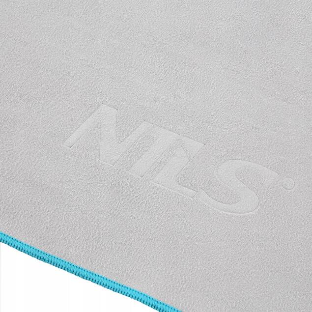 NILS Ręcznik Z Mikrofibry Szybkoschnący Plażowy 180x100cm + Zawieszka NCR12