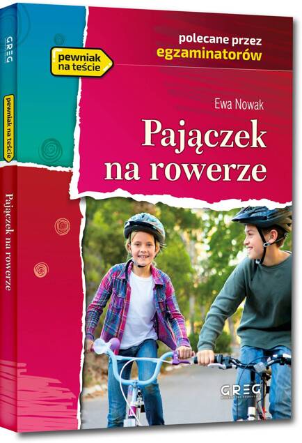 Pajączek Na Rowerze Lektura Z Opracowaniem i Streszczeniem E. Nowak BR Greg