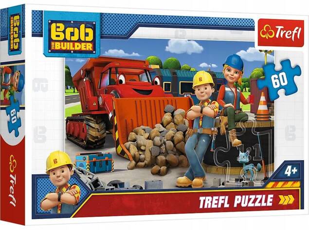 Puzzle 60 Bob i Wendy Bob Budowniczy Trefl 17300