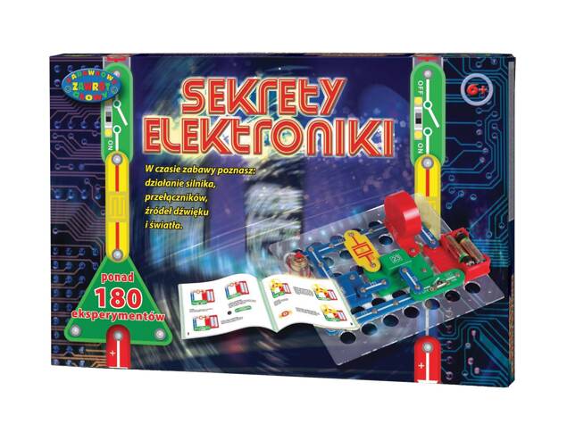 Sekrety Elektroniki 180 EKSPERYMENT Zestaw Dromader 9551