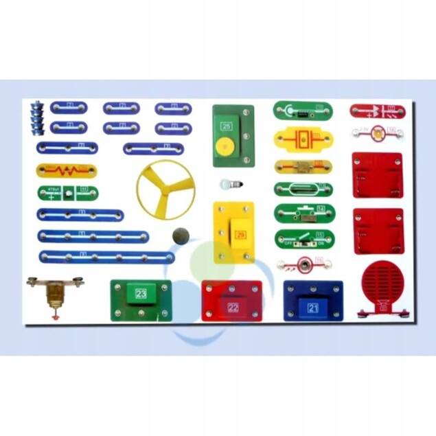 Sekrety Elektroniki 500 EKSPERYMENTÓW Nauka Zestaw Dromader 9544