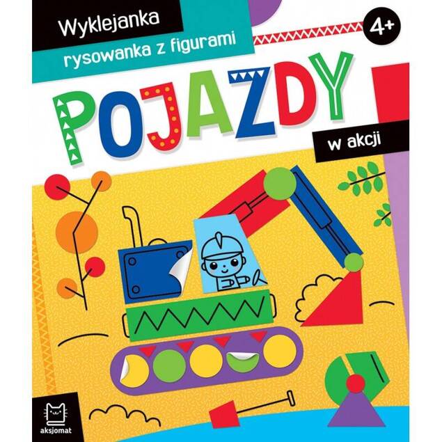 Wyklejanka Rysowanka Z Figurami Pojazdy W Akcji 4+ Aksjomat 3558