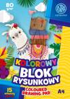 Blok Rysunkowy Barwiony W Masie A4/15k 80g Mix Astra