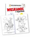 Malowanka Kolorowanka WIELKANOC Z Zajączkiem Z Naklejkami 3+ Martel